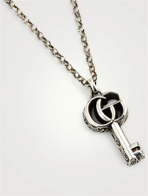gucci key pendant necklace